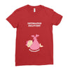 Estimated Delivery September Baby Girl Ladies Fitted T-Shirt