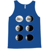 the phases of the moon of laika dog Tank Top