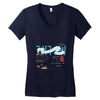 my upside down life Women's V-Neck T-Shirt