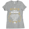 i am a gemini Ladies Fitted T-Shirt