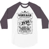 Vintage Aged To Perfection 1956 3/4 Sleeve Shirt
