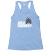 are you the farmer Racerback Tank