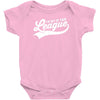 i'm out of your league Baby Onesie