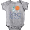 spacex don't panic in space Baby Bodysuit