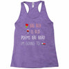 are red is red Racerback Tank