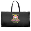 homer's gym Weekender Totes