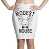 modest mouse rock band black hooded sweatshirt Pencil Skirts