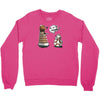 are you my mummy   orange version Crewneck Sweatshirt