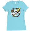 ONE PIECE, STRONG WORLD, KIDS, ADVENTURE, FANTASY, ART,SHAYLENE REYNOL Ladies Fitted T-Shirt
