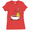 grilled cheese bath Ladies Fitted T-Shirt