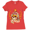 rebel for life Ladies Fitted T-Shirt