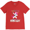 Born Unicorns-Born February V-Neck Tee