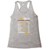 Leo Facts Zodiac Racerback Tank