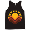 sunset mountain Tank Top