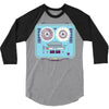 reel to reel 3/4 Sleeve Shirt