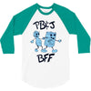 peanut butter and jelly   bff 3/4 Sleeve Shirt