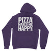 pizza makes me happy Unisex Hoodie
