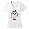 joker the cat Women's V-Neck T-Shirt