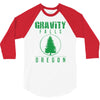 gravity falls oregon pine 3/4 Sleeve Shirt