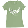 tribal flugel beidseitig bedruckt Ladies Fitted T-Shirt