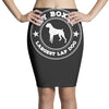 my boxer is the world's largest lap dog Pencil Skirts