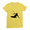 kitesurfing Ladies Fitted T-Shirt