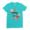 Daddy Is Mini Ladies Fitted T-Shirt