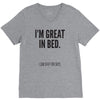 great in bed V-Neck Tee