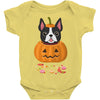 haloween french bulldog Baby Bodysuit
