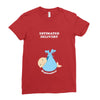 Estimated Delivery September Baby Boy Ladies Fitted T-Shirt