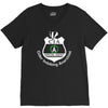 cia badge cider imbibing anarchist with badge V-Neck Tee