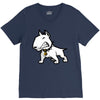 bulldog V-Neck Tee