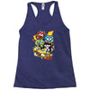 lion collector vectorized Racerback Tank
