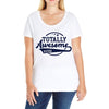 Totally Awesome Sister Ladies Curvy T-Shirt