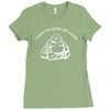 i have the body of a god funny buddha budda banter fat food Ladies Fitted T-Shirt