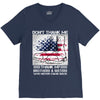 Veteran Don't Thank Me Thank My Brothers &amp; Sister V-Neck Tee
