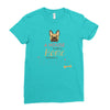 house is not a home without a frenchie Ladies Fitted T-Shirt
