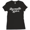 dreamville nation Ladies Fitted T-Shirt