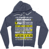 Legends Are Born In March Zipper Hoodie