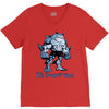 muscle shark its summer time V-Neck Tee