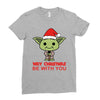 may christmas be with you Ladies Fitted T-Shirt