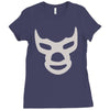blue demon   lucha libre mexicana Ladies Fitted T-Shirt