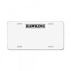 Steven Hawking License Plate