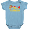 pizza is my valentine 2 Baby Bodysuit