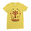 Zelda Glowing Sheikah Eye Ladies Fitted T-Shirt