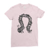 greedy caterpillar Ladies Fitted T-Shirt