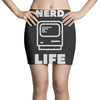 nerd life is the best life Mini Skirts