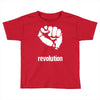power to the people fist revolution Toddler T-shirt