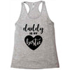 Daddy is My Bestie Racerback Tank