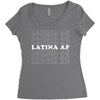 Latina Af Women's Triblend Scoop T-shirt